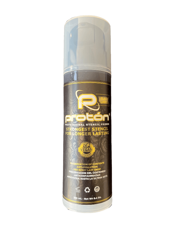 Python 250ml Proton Professional Stencil Primer AIRLESS SYSTEM Black Label 250ml ...